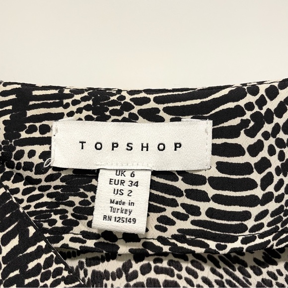 Topshop Animal Print Camisole (US 2) - Picture 4 of 4